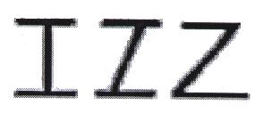 Three forms of the Greek Zeta - Notice, Left Form resembles Capital 'Iota'.